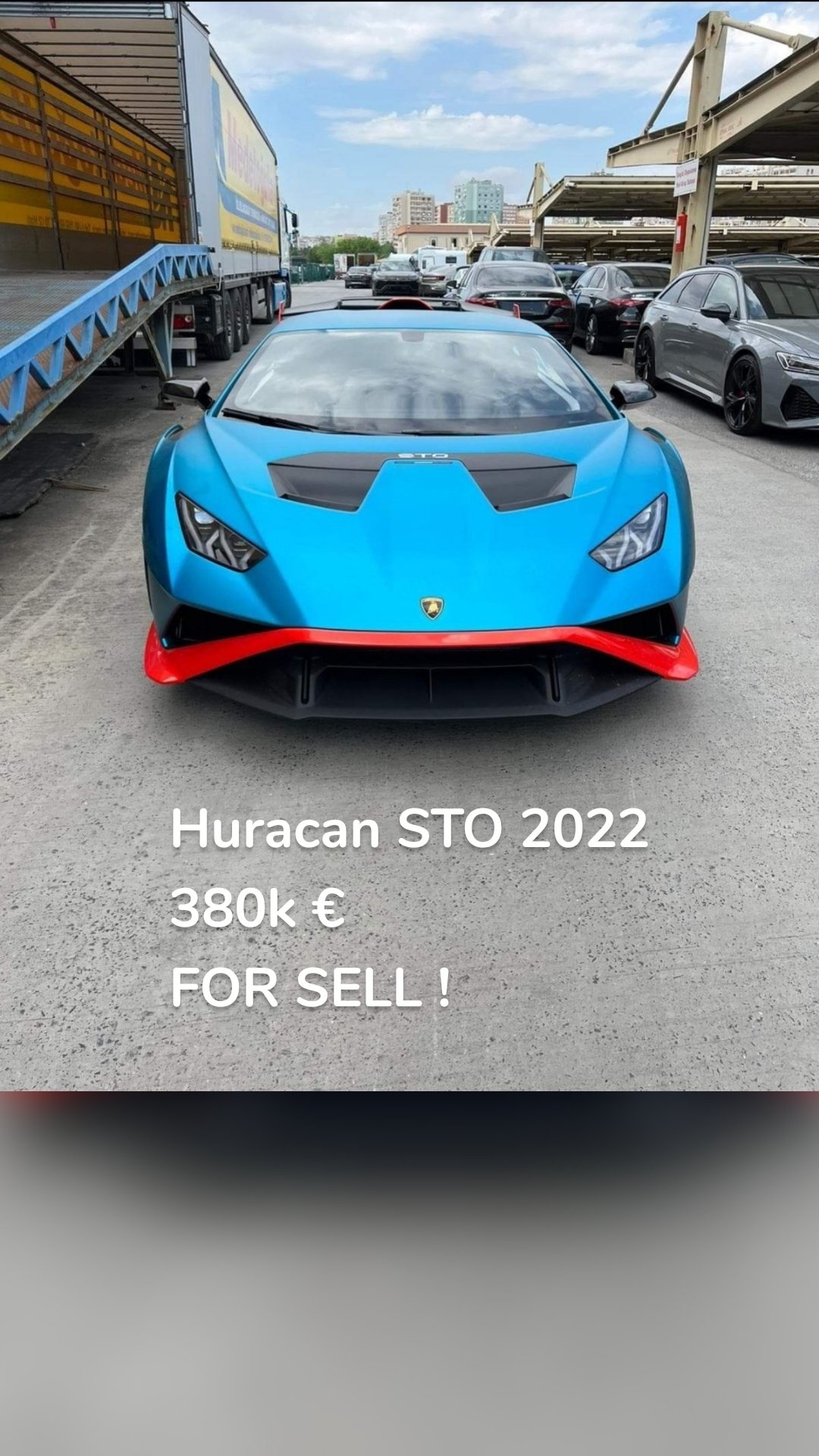 
Huracan STO 2022
380k €   
FOR SELL !